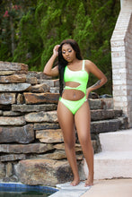 Load image into Gallery viewer, Slime Green Swimsuit
