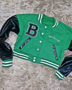 High Maintenance Leather Jacket - Green