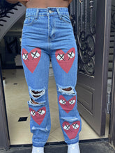 Load image into Gallery viewer, Luv U Jeans - Red
